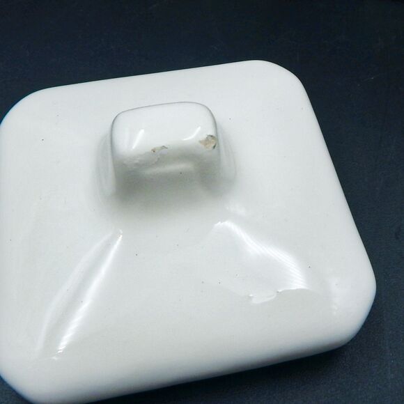 Delftware Floral Pattern Spice Jars Thyme Pepper Curry Paprika Royal Dutch S/4 - Picture 6 of 13